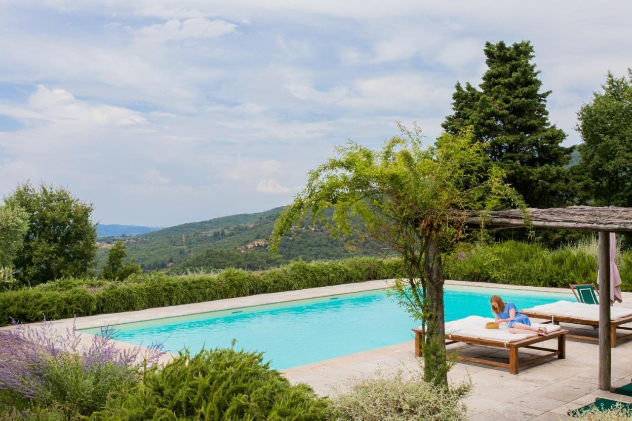 Villa Il Poggio Greve in Chianti Exterior photo