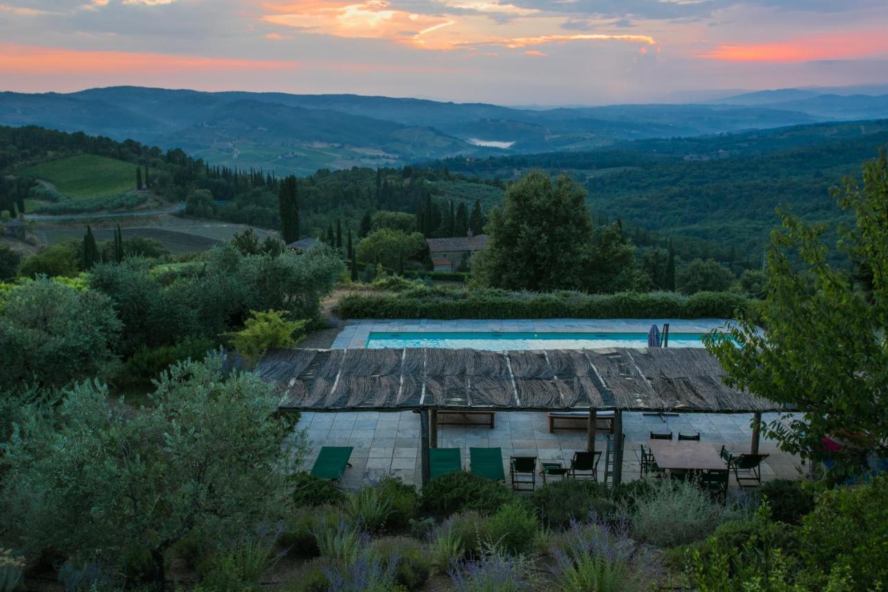 Villa Il Poggio Greve in Chianti Exterior photo