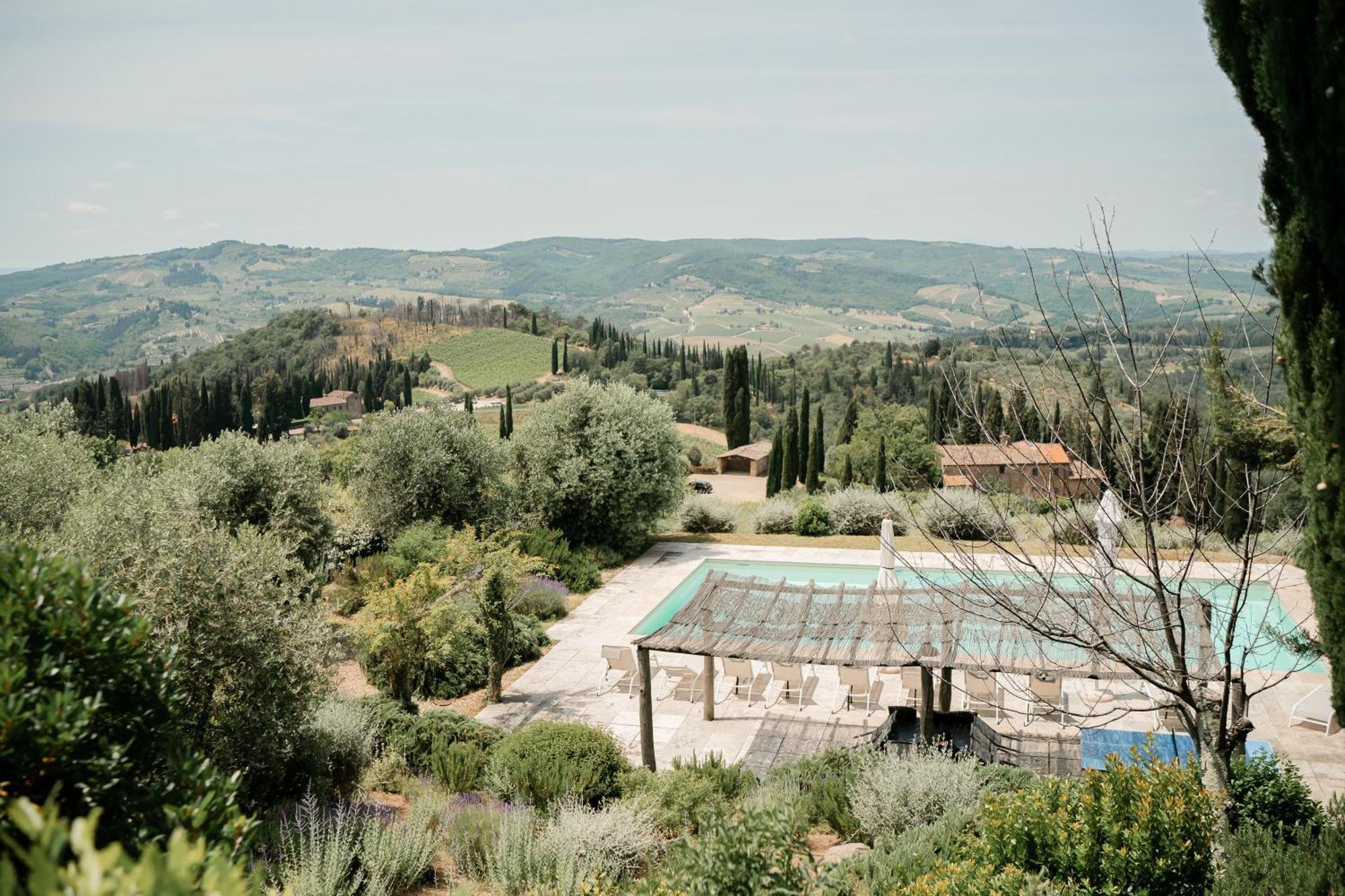 Villa Il Poggio Greve in Chianti Exterior photo