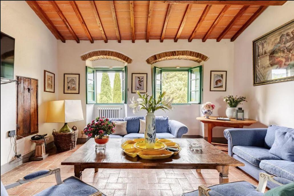 Villa Il Poggio Greve in Chianti Exterior photo