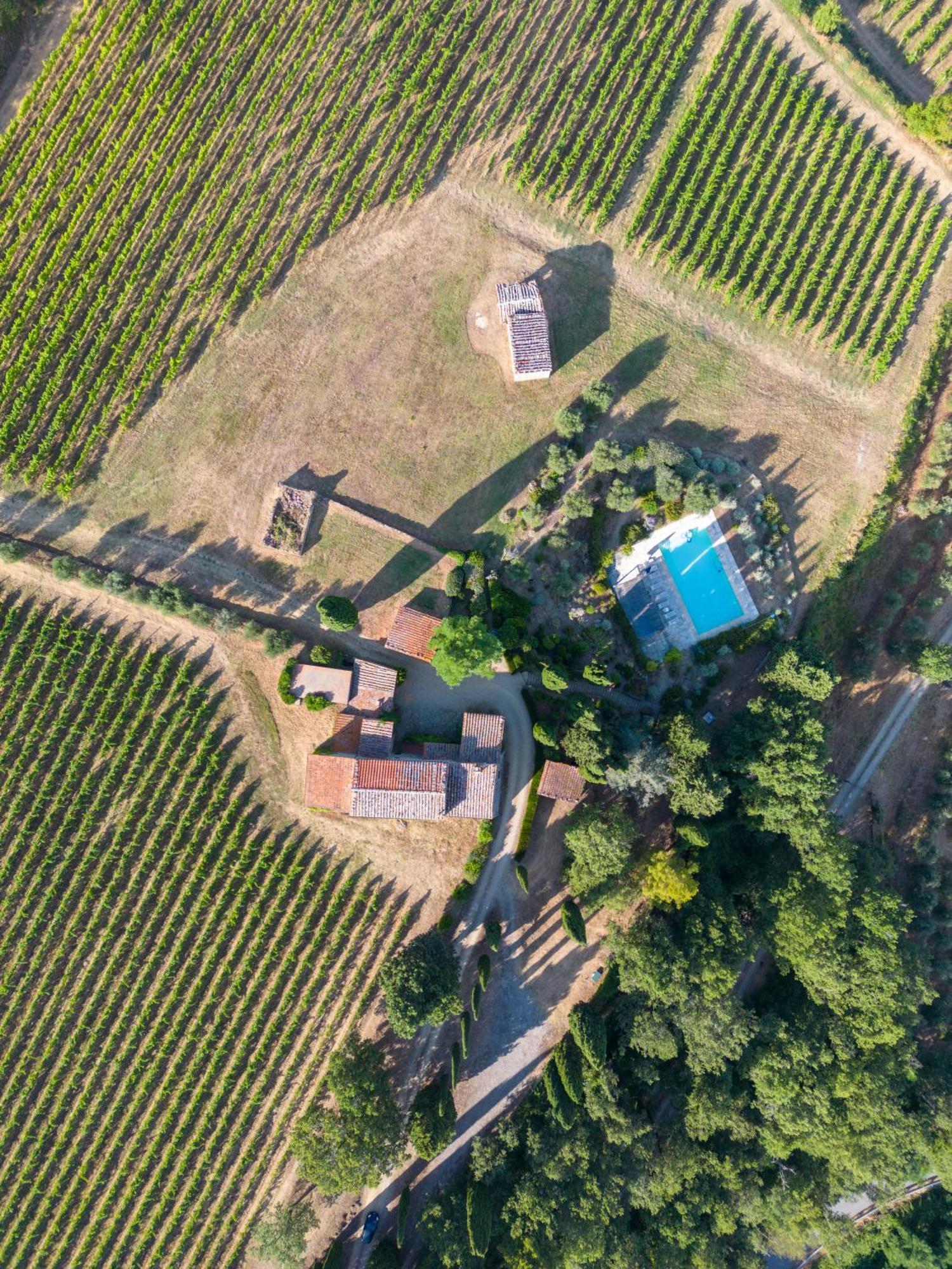 Villa Il Poggio Greve in Chianti Exterior photo